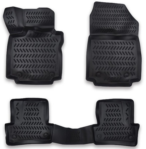 Set Covorase Auto Cauciuc Tip Tavita Premium Renault Clio 4 2012-2019 3D AP-1031, A80 201022-25