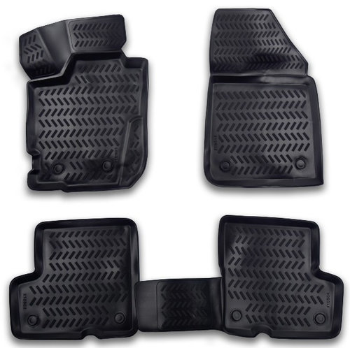 Set Covorase Auto Cauciuc Tip Tavita Premium Dacia Duster 2 2018-2021 3D AP-1008, A80 171022-39