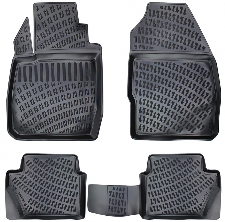 Set Covorase Auto Cauciuc Tip Tavita Umbrella Ford Fusion 2002-2012 8682578001119