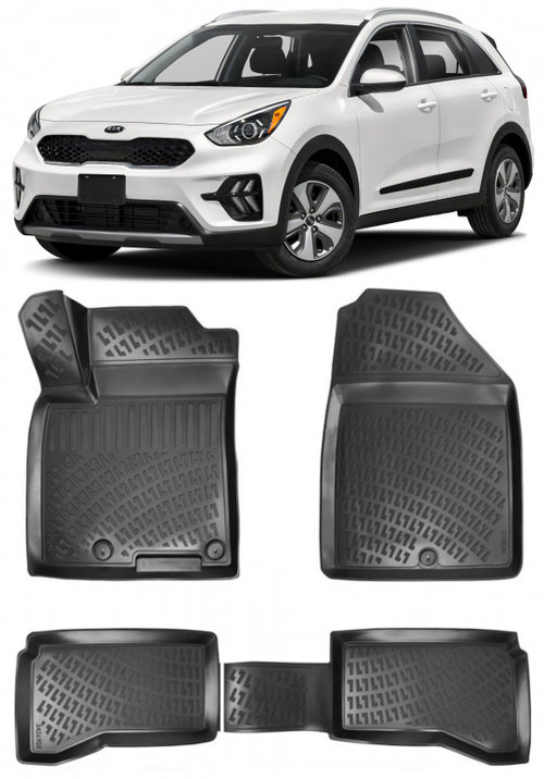 Set Covorase Auto Cauciuc Umbrella Kia Niro 1 DE 2017-2022 118242