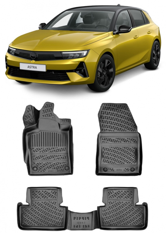 Set Covorase Auto Cauciuc Umbrella Opel Astra L 2022→ 108765