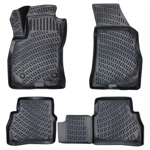 Set Covorase Auto Cauciuc Umbrella Pentru Fiat Doblo (facelift) 2015- 8682578000839