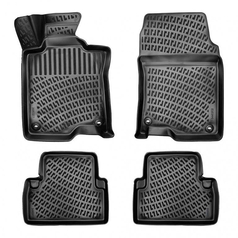 Set Covorase Auto Cauciuc Umbrella Pentru Honda Accord Viii 2007-2012 74455