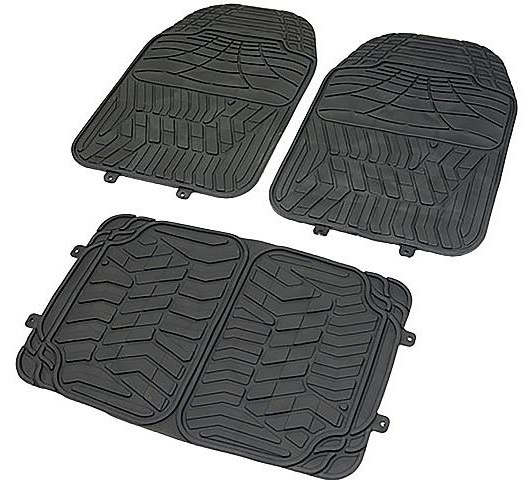 Set Covorase Auto Cauciuc Universale Carmax Negru 47307
