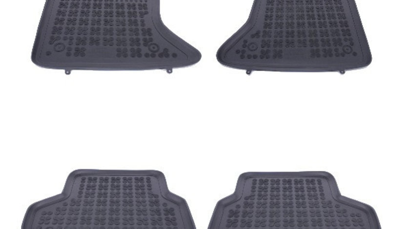 Set covorase auto din cauciuc pentru BMW Seria 5 F10, F11 LCI 2014+ , Rezaw Plast, Negru, 4 Buc