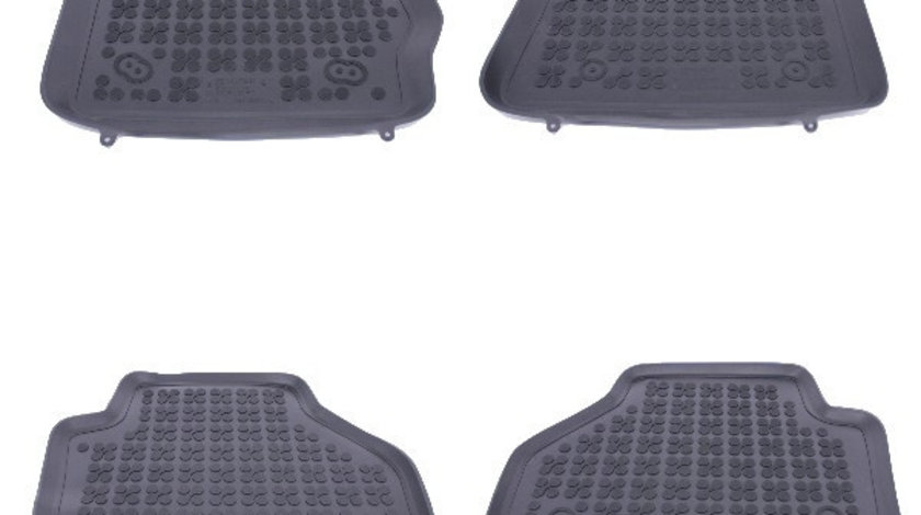 Set covorase auto din cauciuc pentru BMW X3 F25 2011+, X4 F26 2014+, Rezaw Plast, Negru, 4 Buc
