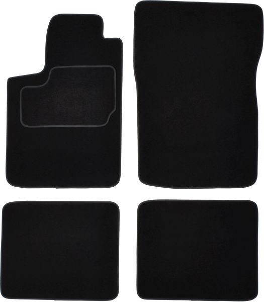 Set Covorase Auto Mocheta Fata + Spate Mammooth Peugeot Partner 1996-2015 Negru MMT A041 PGT410 PRM 01