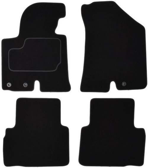 Set Covorase Auto Mocheta Fata + Spate Mammooth Hyundai ix35 2009→ Negru MMT A041 HYU100 PRM 01