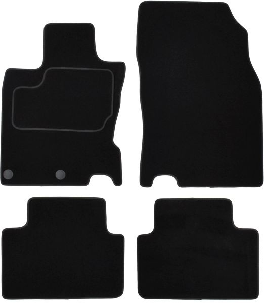 Set Covorase Auto Mocheta Fata + Spate Mammooth Nissan Qashqai 2 2013→ Negru MMT A041 NIS230 PRM 01