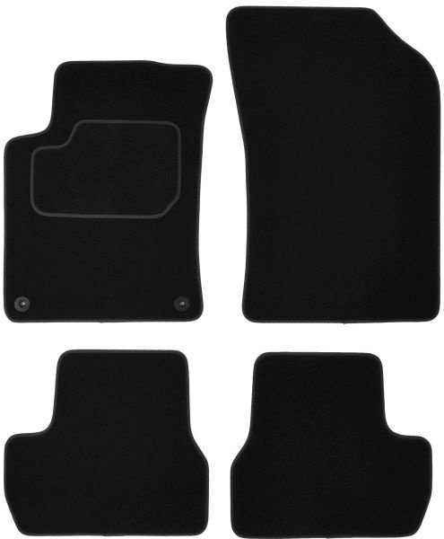Set Covorase Auto Mocheta Fata + Spate Mammooth Citroen C3 2 2009→ Negru MMT A041 CIT95 PRM 01