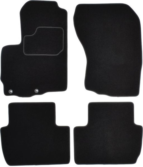 Set Covorase Auto Mocheta Fata + Spate Mammooth Mitsubishi Outlander 2 2006-2013 5 / 7 Locuri Negru ...