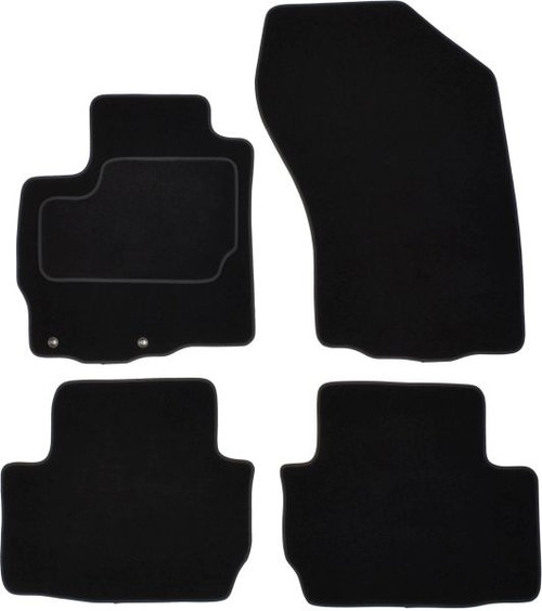 Set Covorase Auto Mocheta Fata + Spate Mammooth Peugeot 4007 2007-2012 5 Locuri Negru MMT A041 PGT31...