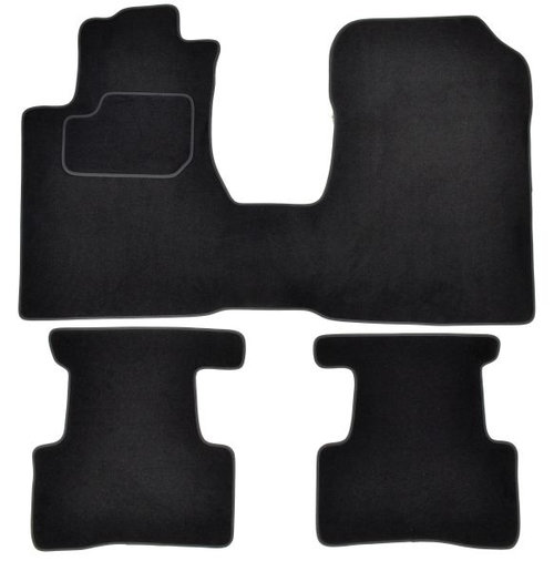 Set Covorase Auto Mocheta Fata + Spate Mammooth Honda Cr v 3 2006-2012 5 Locuri Negru MMT A041 HON14...