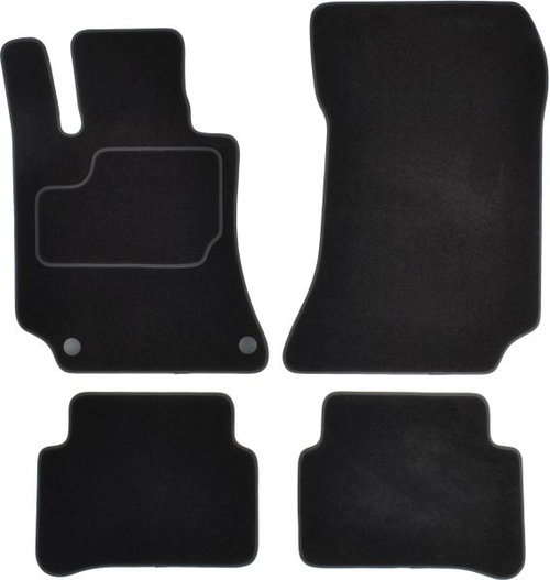 Set Covorase Auto Mocheta Fata + Spate Mammooth Mercedes-Benz E-Class W212 2009-2016 Negru MMT A041 ...