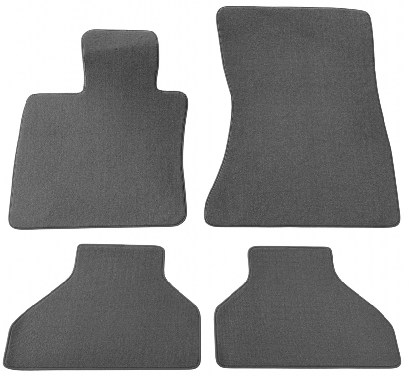 Set Covorase Auto Mocheta Fata + Spate Oe Bmw X5 E70 2006-2013 Gri 51477250406