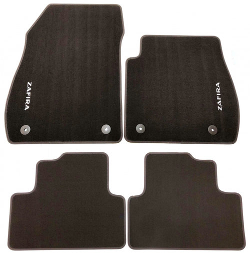 Set Covorase Auto Mocheta Fata + Spate Oe Opel Zafira C 2011-2018 Volan Dreapta Maro Cocoa 13353412