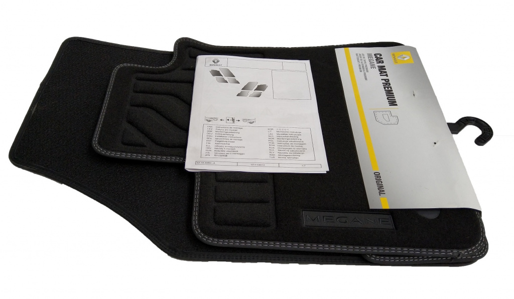 Set Covorase Auto Mocheta Fata + Spate Oe Renault Megane 4 2015→ 8201614869