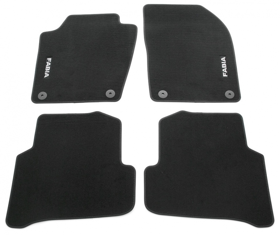 Set Covorase Auto Mocheta Fata + Spate Oe Skoda Fabia 3 2014→ 6V1061404