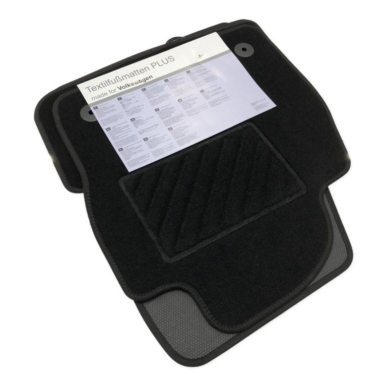 Set Covorase Auto Mocheta Fata + Spate Oe Volkswagen Polo AW1 2017→ 2G1061404WGK
