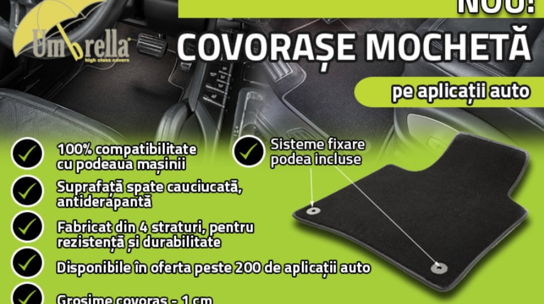 Set Covorase Auto Mocheta Fata + Spate Umbrella Bmw X4 F26 2013-2018 3831106370813