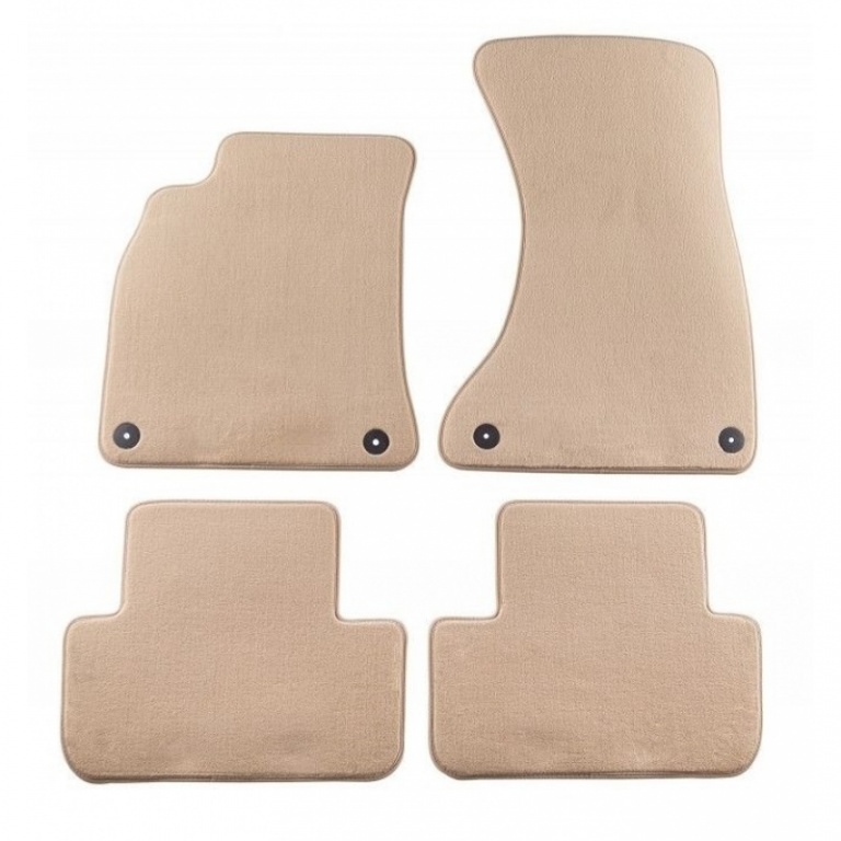 Set Covorase Auto Mocheta Petex Audi A4 B8 2007-2015 114857909PX Bej