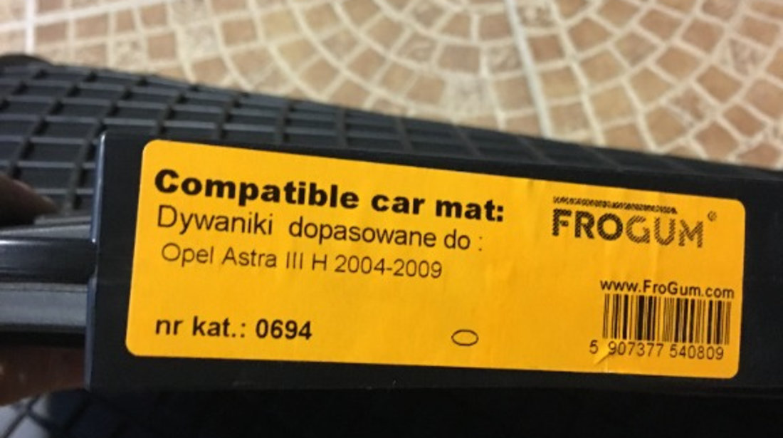 Set covorase auto Opel Astra III 2004-2009