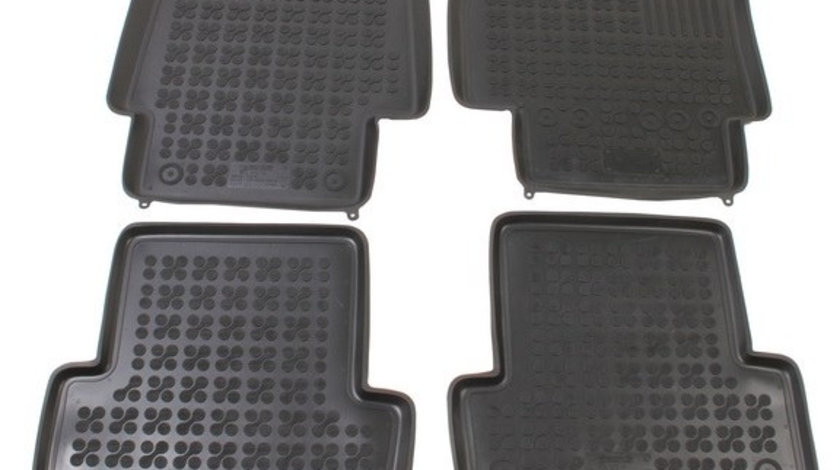 Set covorase auto Rezaw Plast din cauciuc pentru RENAULT CLIO dupa 2005 4 buc