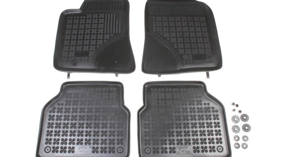 Set covorase auto Rezaw Plast din cauciuc pentru TOYOTA AVENSIS 2003-2009 4 buc cod intern: COV-182