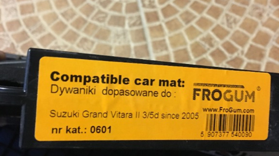 Set covorase auto Suzuki Grand Vitara II 2005