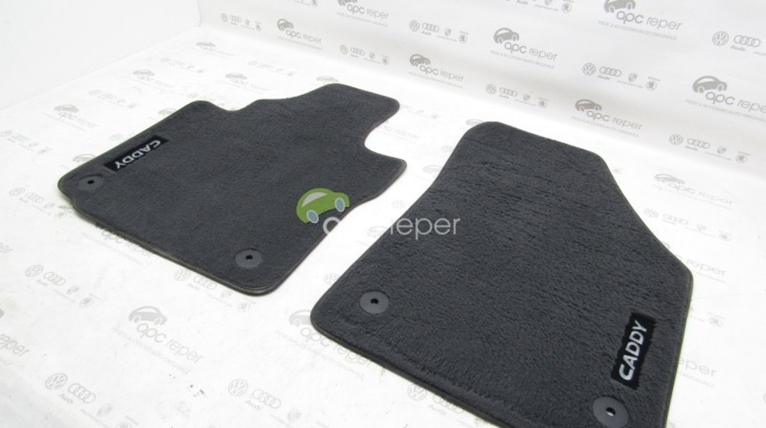 Set covorase textil fata Originale VW Caddy (2009 - 2011)