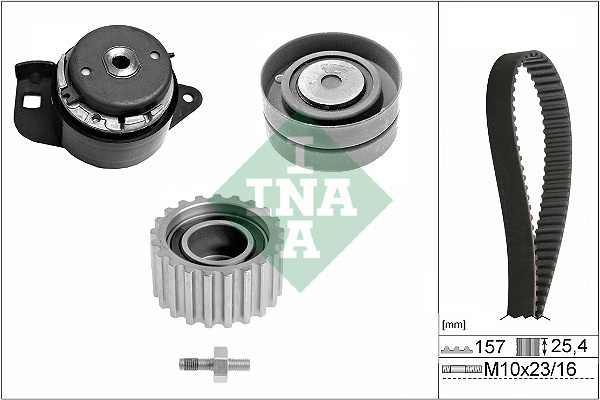 Set curea de distributie (530005210 INA) RENAULT