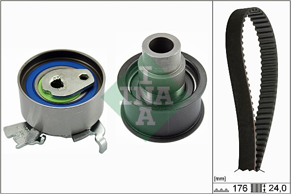 Set curea de distributie (530007910 INA) OPEL,VAUXHALL