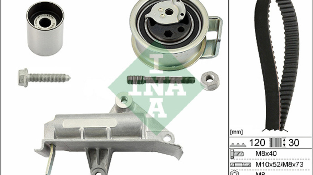 Set curea de distributie (530017710 INA) AUDI,FORD,SEAT,VW