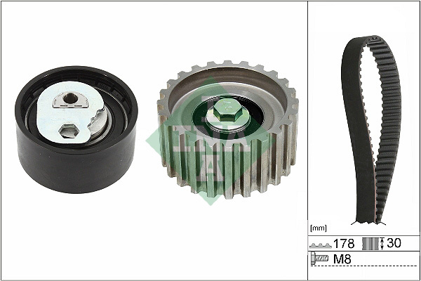 Set curea de distributie (530023210 INA) Citroen,FIAT,IVECO,PEUGEOT