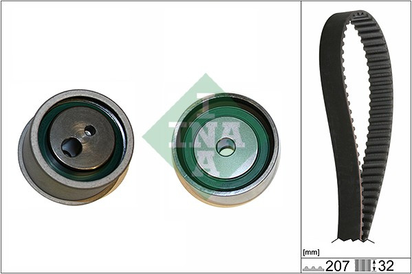 Set curea de distributie (530043010 INA) HYUNDAI,HYUNDAI (BEIJING),KIA