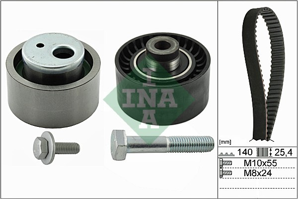 Set curea de distributie (530044010 INA) Citroen,FIAT,PEUGEOT,TOYOTA