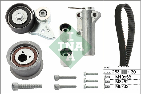 Set curea de distributie (530047810 INA) AUDI