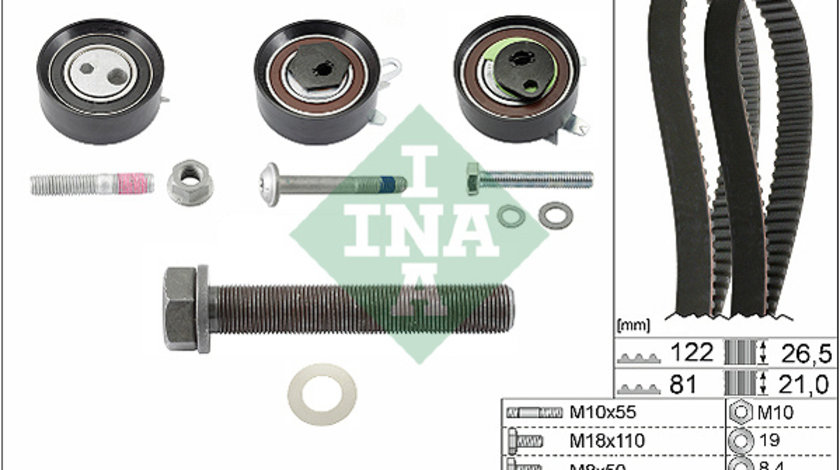 Set curea de distributie (530048410 INA) VOLVO,VW