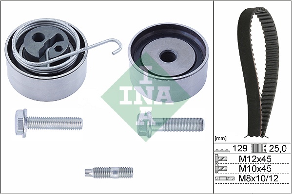 Set curea de distributie (530049110 INA) HONDA,OPEL,VAUXHALL