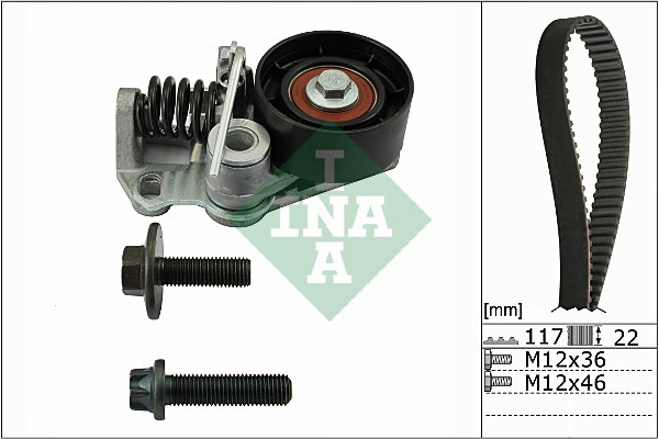 Set curea de distributie (530052610 INA) FORD