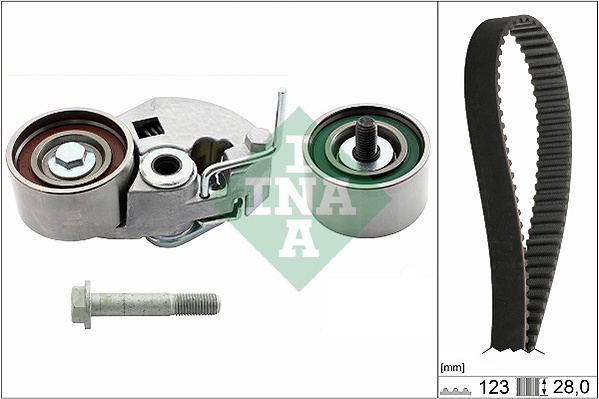Set curea de distributie (530054210 INA) HYUNDAI,KIA