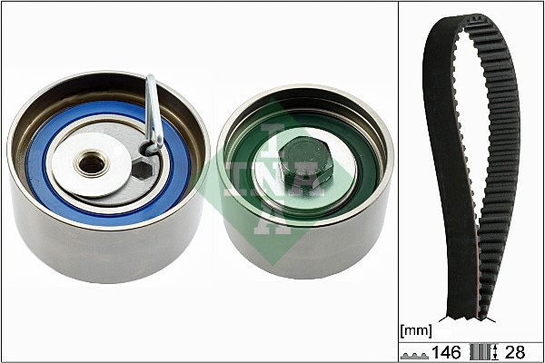 Set curea de distributie (530058710 INA) CHRYSLER,DODGE,GAZ,JEEP,PLYMOUTH