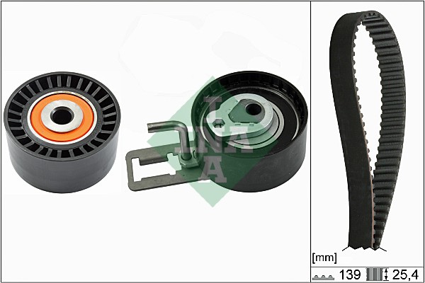 Set curea de distributie (530061010 INA) Citroen,DS,FORD,PEUGEOT