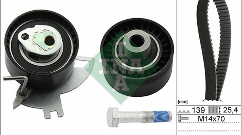 Set curea de distributie (530069110 INA) Citroen,DS,FORD,FORD AUSTRALIA,FORD USA,OPEL,PEUGEOT,TOYOTA,VAUXHALL