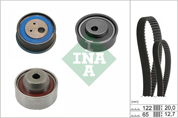 Set curea de distributie (530074010 INA) MITSUBISHI