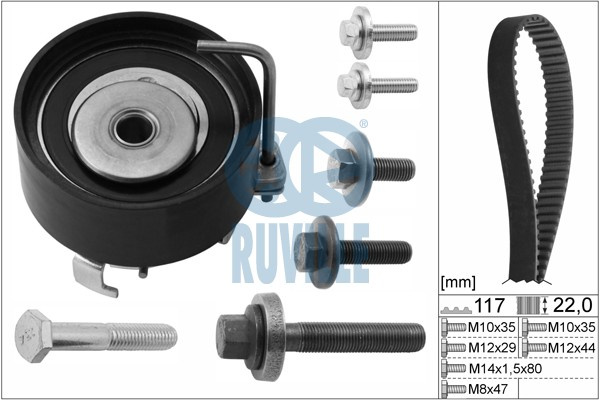 Set curea de distributie (5528270 EVR) FORD,MAZDA,VOLVO