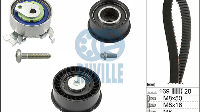 Set curea de distributie (5532771 EVR) CHEVROLET,HOLDEN,OPEL,VAUXHALL