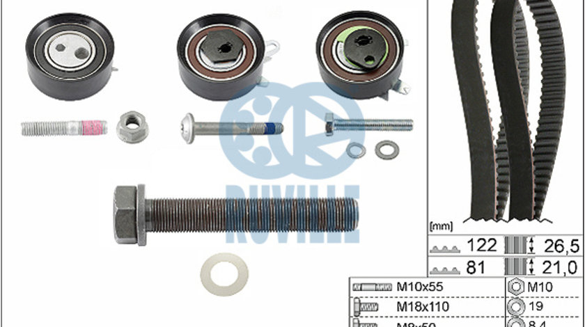 Set curea de distributie (5547772 EVR) VOLVO,VW