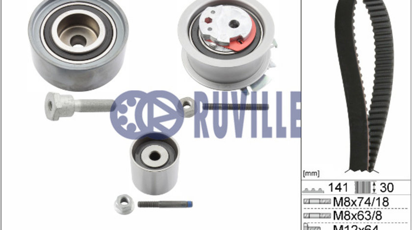 Set curea de distributie (5576671 EVR) AUDI,SEAT,SKODA,VW