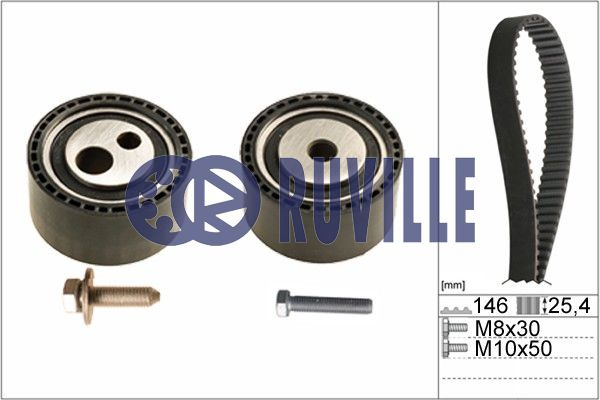 Set curea de distributie (5597170 EVR) Citroen,FIAT,LANCIA,PEUGEOT